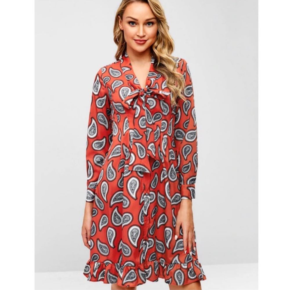 Paisley dress